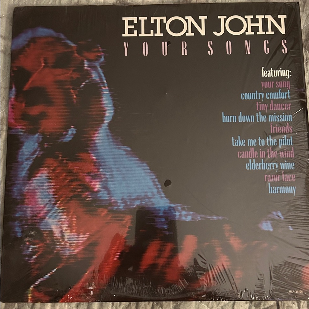 Elton John your songs vinyl 1972-3, 1985. New condition